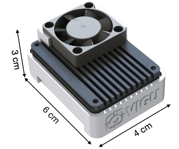 VIGU Güdüm Kiti bileşenleri - Patlamalı görünüm